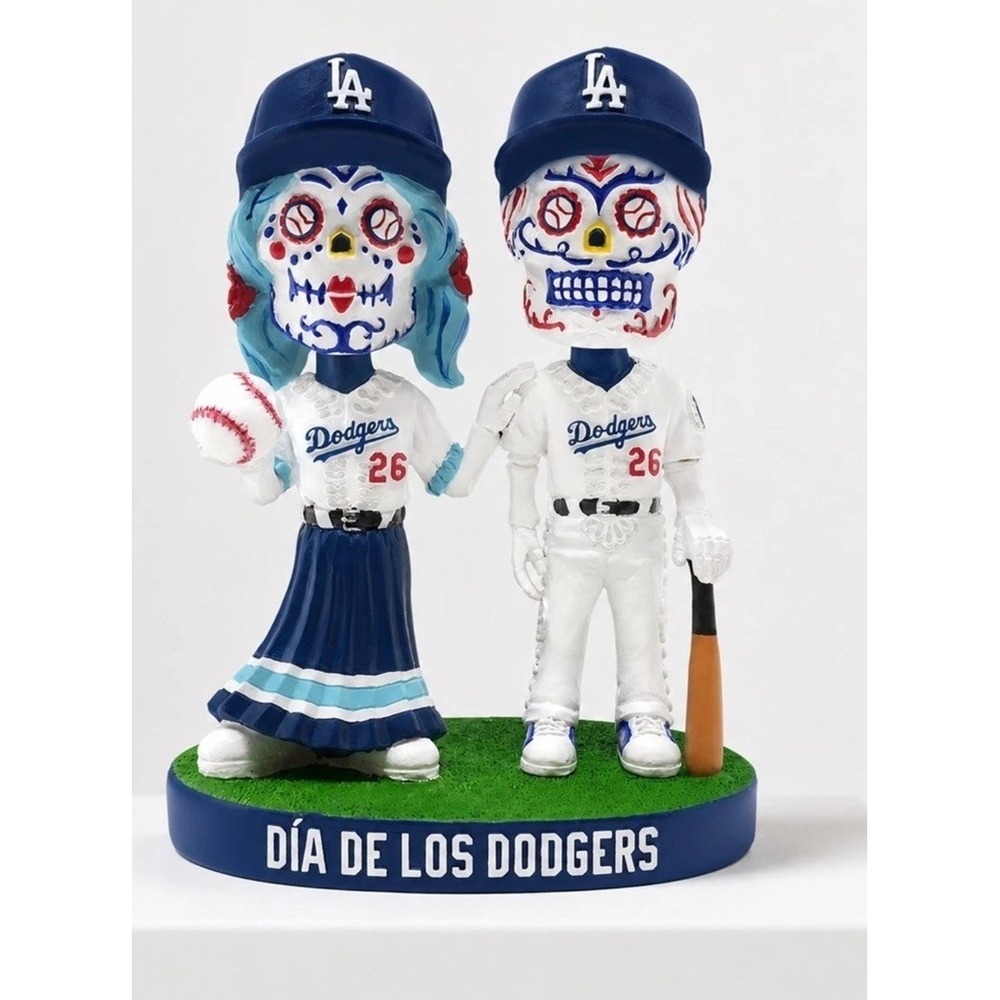 LA Dodgers Dia De Los Muertos Sugar Skull Bobblehead 9/8/26